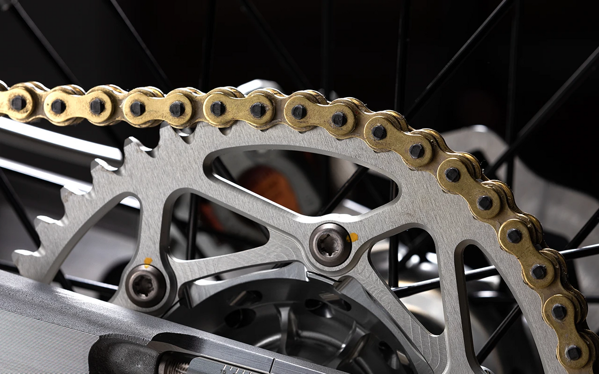 Řetěz RK MXU UW-ring Gold 520 – Stark VARG