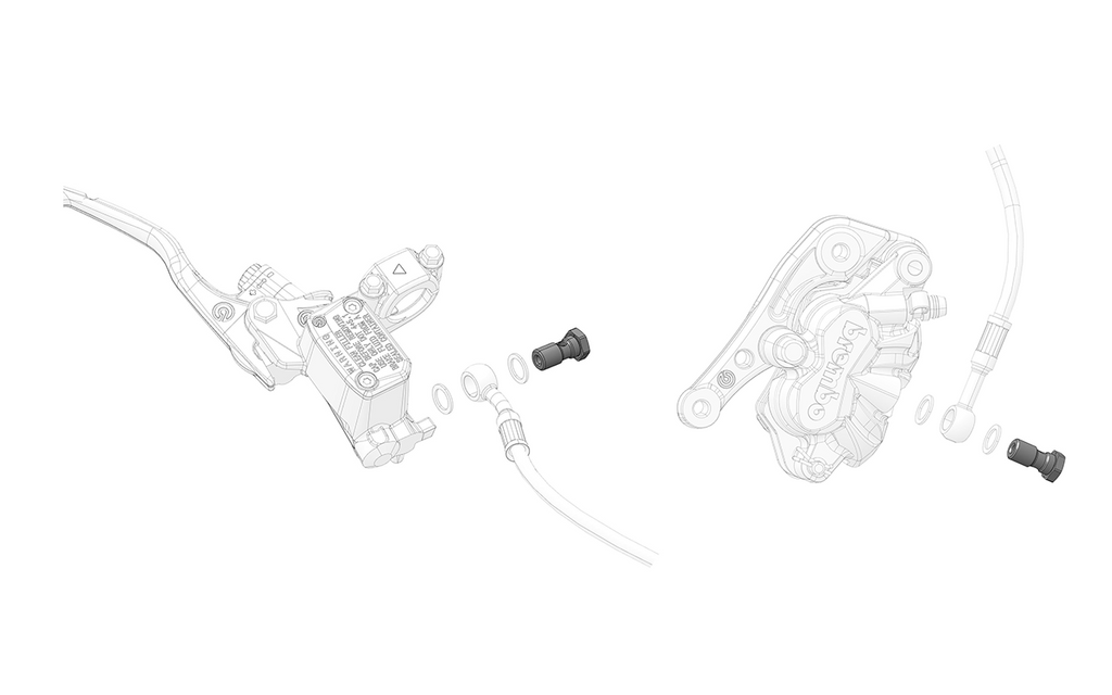 Banjo šroub Brembo pro brzdový systém