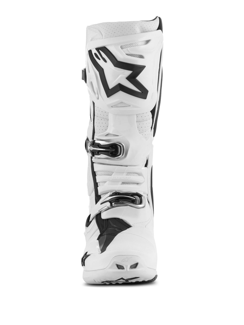 Boty Alpinestars Tech 10 Supervented perforované bílá