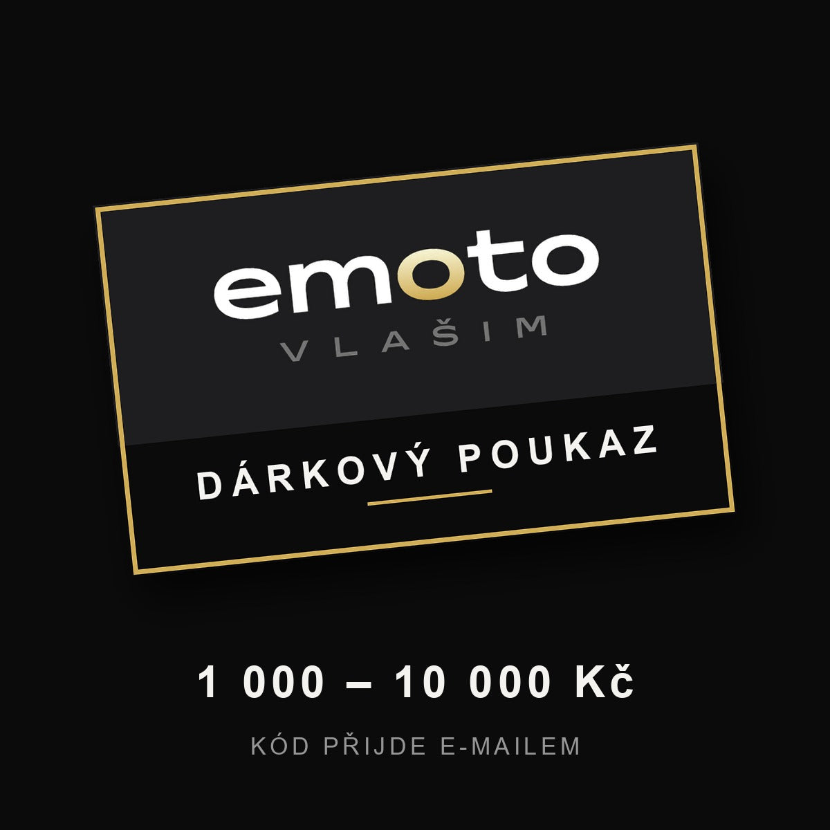 Dárkový poukaz Emoto Vlašim