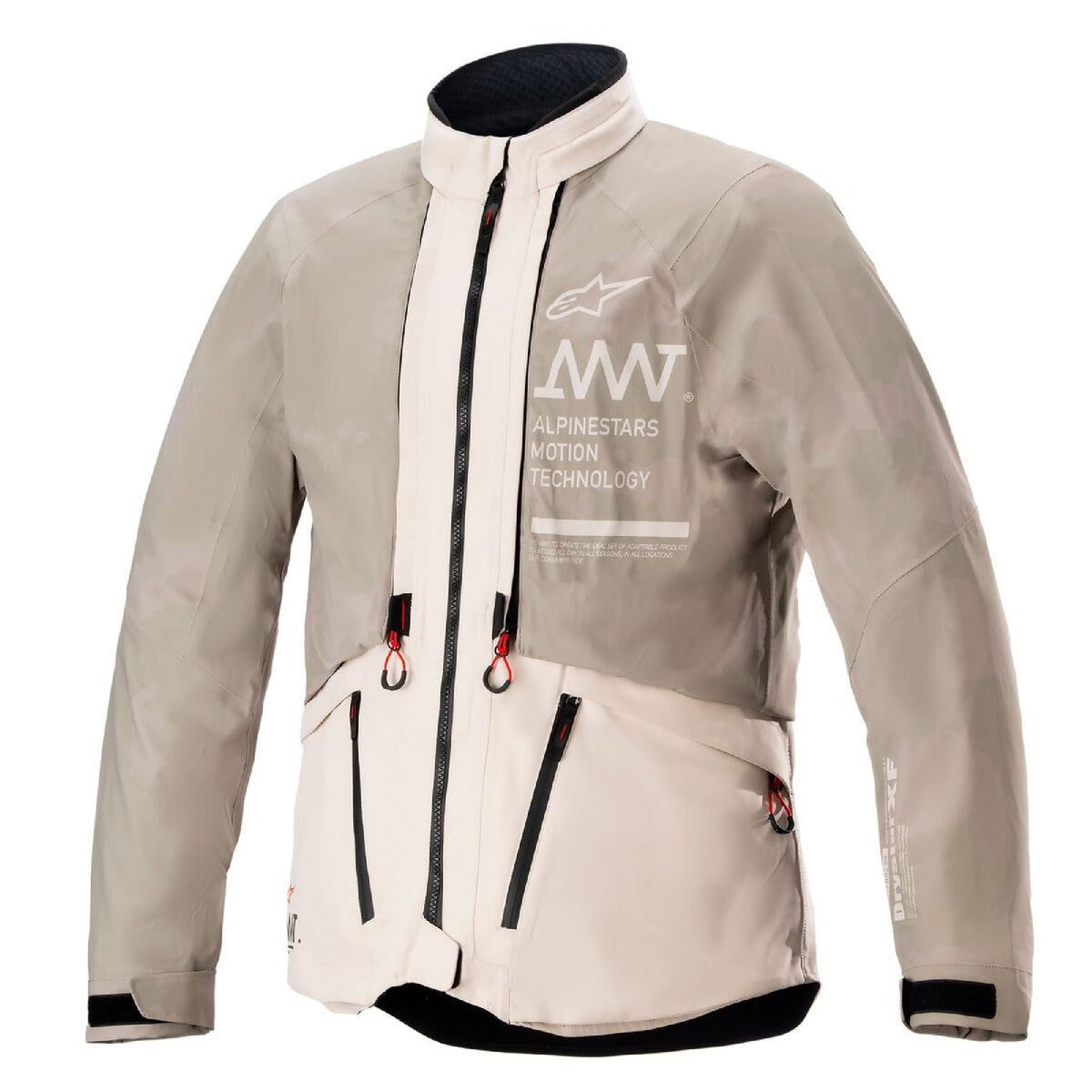 Bunda Alpinestars AMT-10 LAB Drystar XF aluminium/písková camo