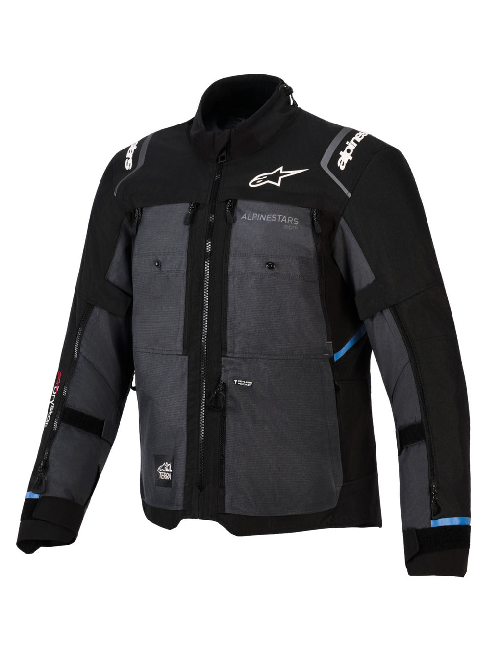 Bunda Alpinestars Cusco Drystar černá/tmavě šedá
