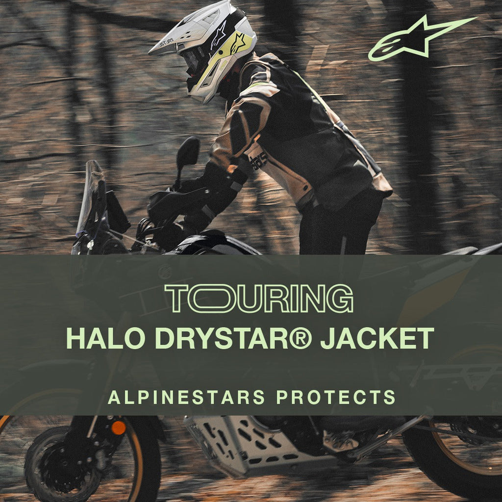 Bunda Alpinestars Harok Drystar khaki/béžová/žlutá fluo