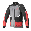 Bunda Alpinestars Andes Drystar šedá/černá/červená