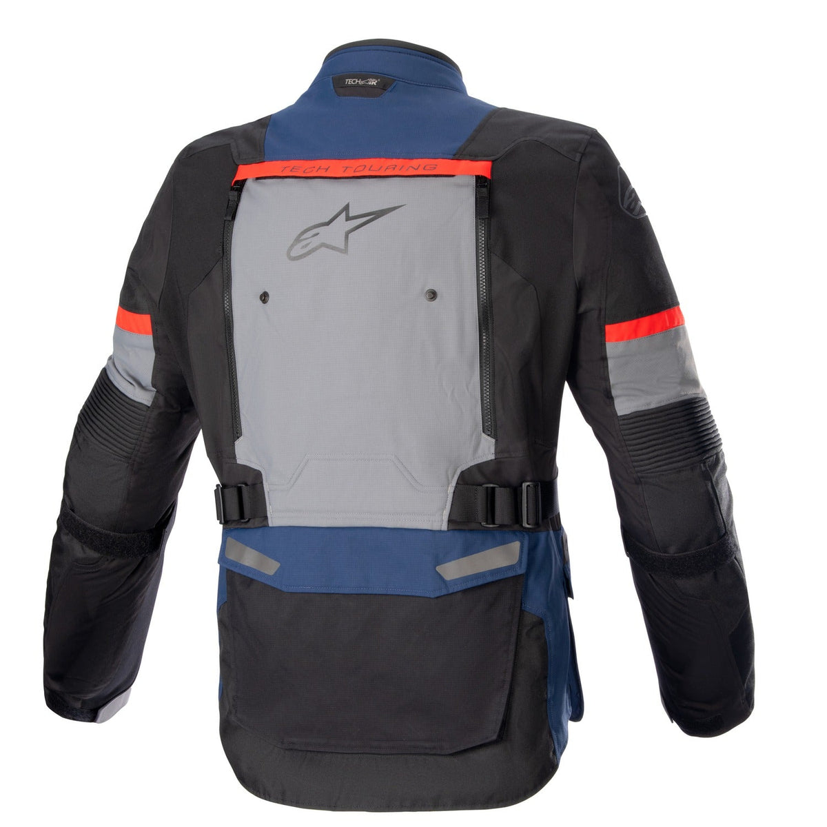 Bunda Alpinestars Bogota PRO Drystar tmavě modrá/černá/červená
