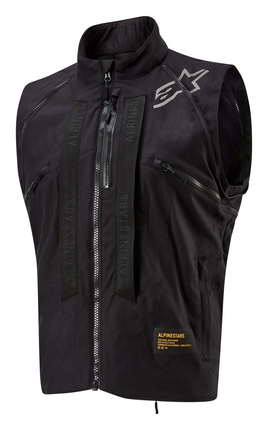 Bunda Alpinestars Techdura černá/hnědá