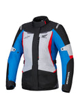 Dámská bunda Alpinestars Stella ST-1 Waterproof Honda šedá/modrá/černá/červená