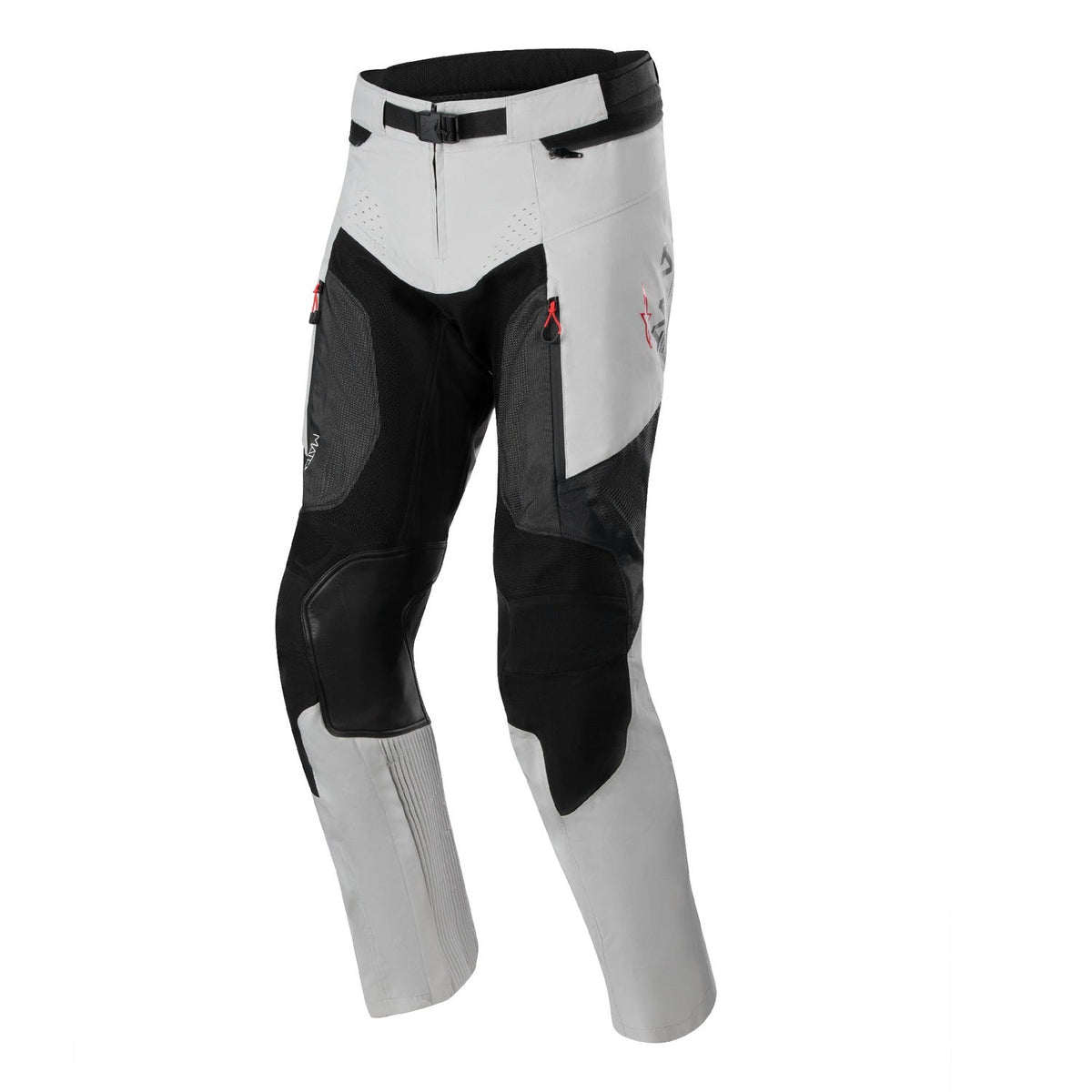 Kalhoty Alpinestars AMT 7 AIR světle šedá/černá