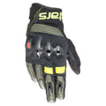 Rukavice Alpinestars Harok černá/zelená/žlutá fluo