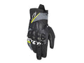 Rukavice Alpinestars Corozal 3 Drystar černá/tmavě šedá/žlutá fluo