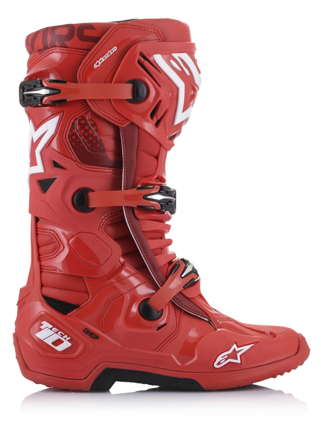 Boty Alpinestars Tech 10 červená