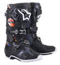 Boty Alpinestars Tech 10 limitovaná edice Renen černá/šedá/bílá/multicolor