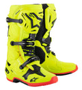 Boty Alpinestars Tech 10 žlutá fluo/černá/červená fluo