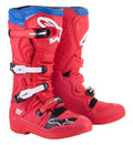 Boty Alpinestars Tech 5 červená/modrá/bílá/černá