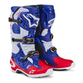 Boty Alpinestars Tech 10 limitovaná edice Union Redbud MX červená/modrá/bílá/černá
