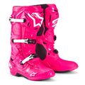 Boty Alpinestars Tech 10 růžová/černá/bílá