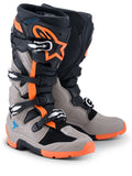 Boty Alpinestars Tech 7 Enduro černá/tmavě šedá/oranžová fluo