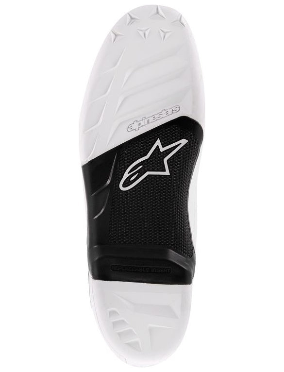 Podrážky pro boty Alpinestars Tech 7 2014 a novější černé/bílé, pár