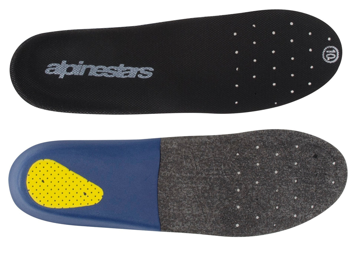 Vložky pro boty Alpinestars Tech 10 šedé/modré/žluté, pár