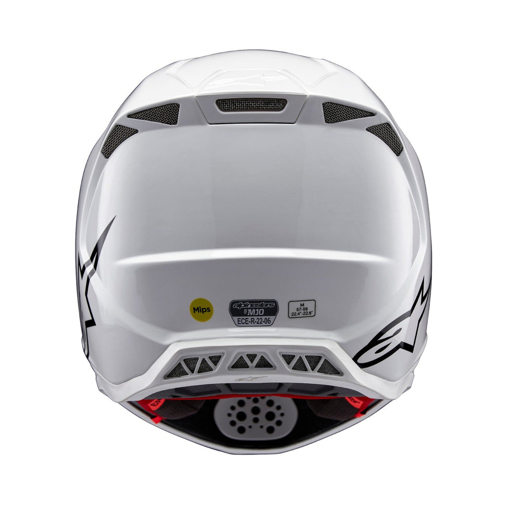 Přilba Alpinestars Supertech S-M10 Solid bílá