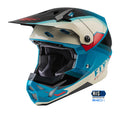 Přilba Fly Racing Formula CP černá/šedá/tyrkysová