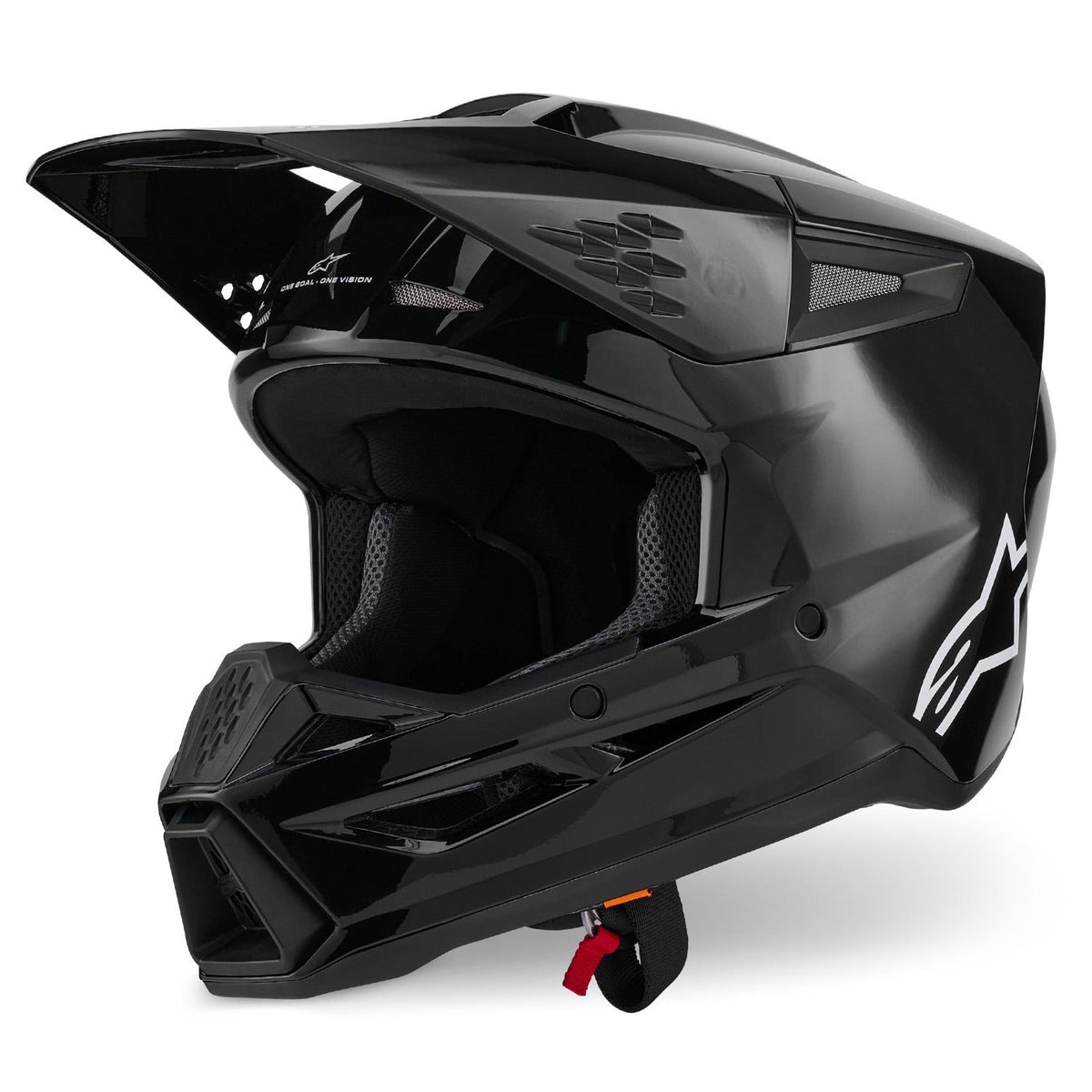 Přilba Alpinestars S-M3 Solid černá