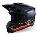 Přilba Alpinestars S-M3 Force černá/žlutá/červená/bílá