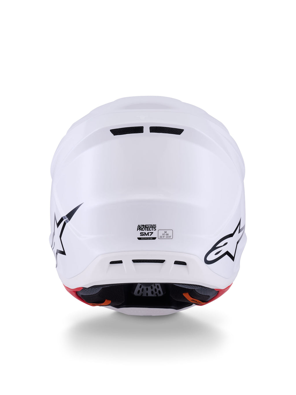 Přilba Alpinestars Supertech S-M7 Solid bílá