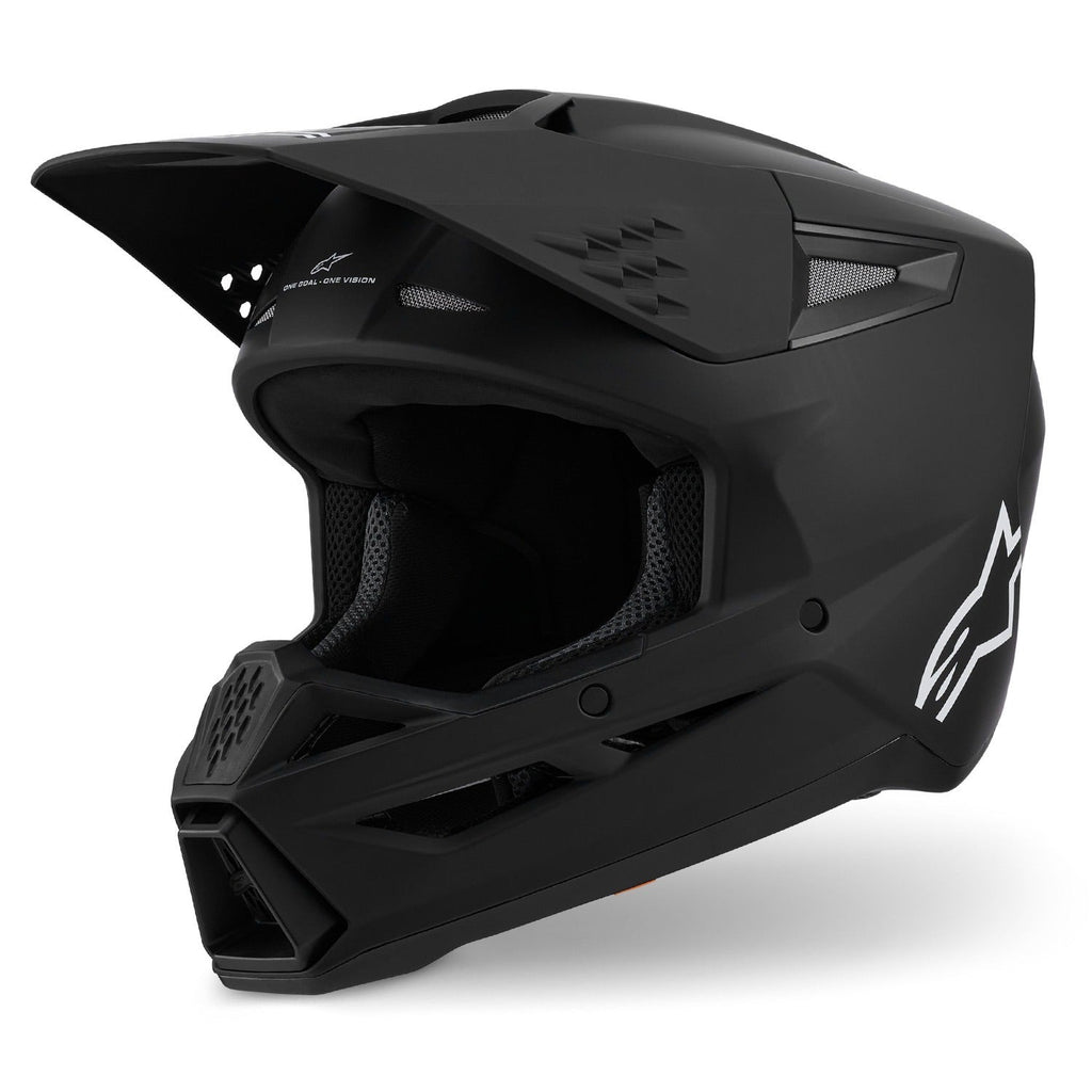Přilba Alpinestars S-M3 Solid černá matná
