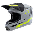 Dětská přilba Alpinestars S-M3 Radium šedá mat/žlutá fluo/černá
