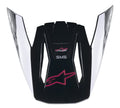 Kšilt pro přilby Alpinestars S-M5 Compass černá/růžová, verze ECE 22.05