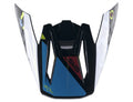 Kšilt pro přilby Alpinestars S-M5 Action žlutá fluo/černá/modrá/tmavě červená, verze ECE 22.05