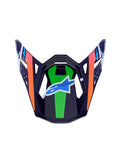 Kšilt pro přilby Alpinestars Supertech S-M10 limitovaná edice Records šedá/multikolor