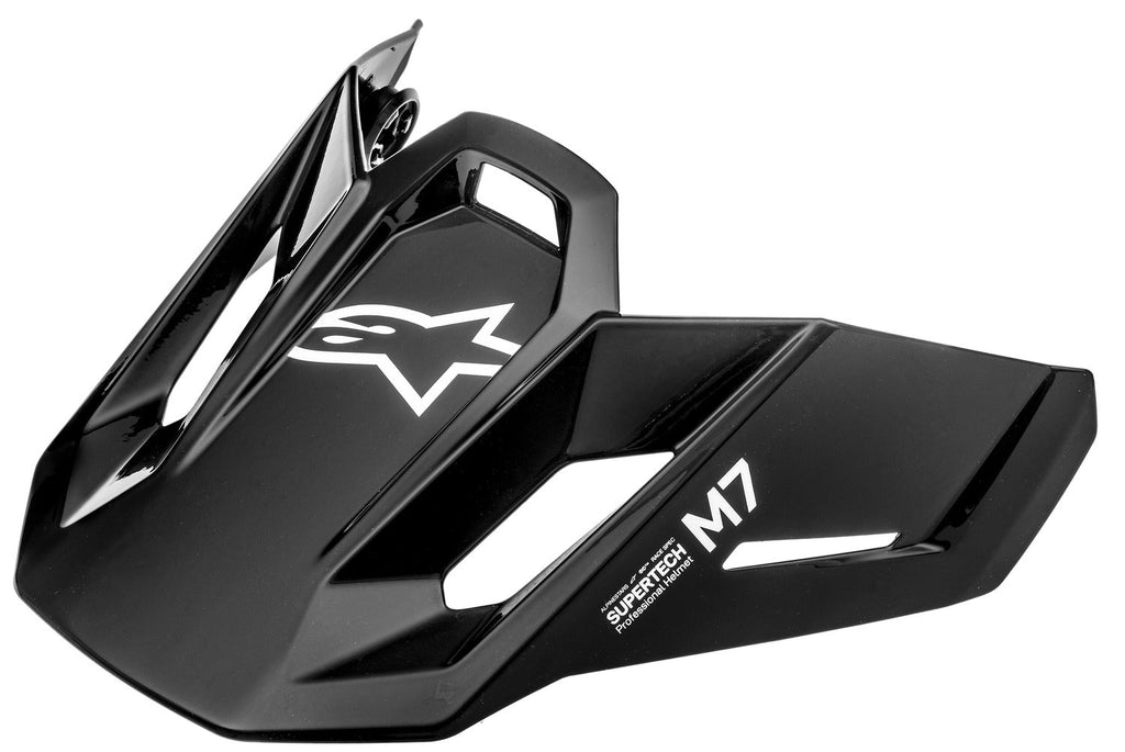 Kšilt pro přilby Alpinestars Supertech S-M7 Solid černá