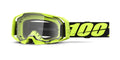 Brýle 100% Armatic Neon Yellow, čiré plexi