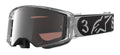 Brýle Alpinestars Supertech Vision DNGR38 XXV černá/stříbrná, zrcadlové stříbrné plexi