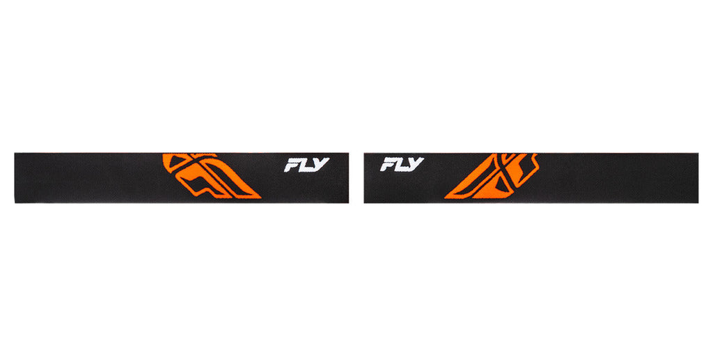 Dětské brýle Fly Racing Focus černé/oranžové - čiré plexi