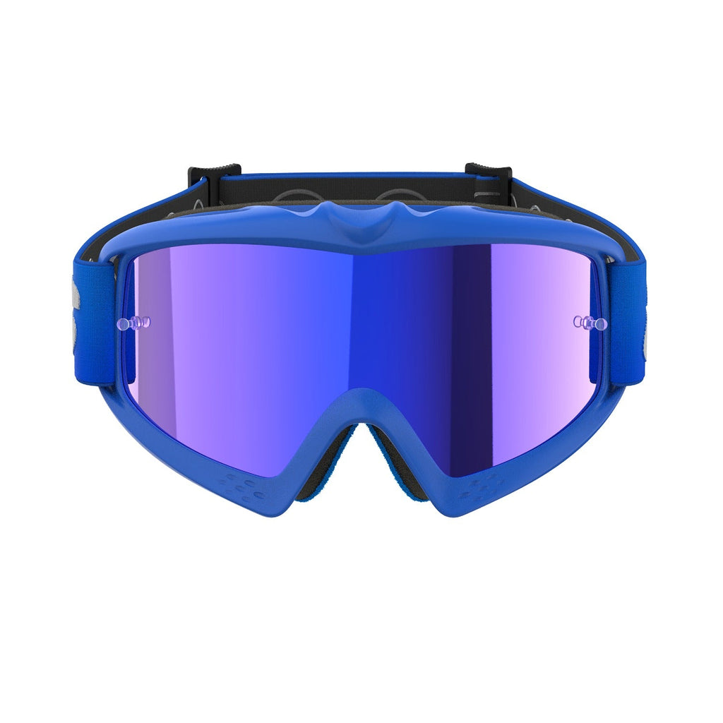 Dětské brýle Alpinestars Vision Youth Blaze modrá, zrcadlové modré plexi