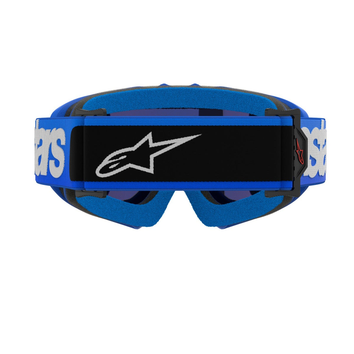 Dětské brýle Alpinestars Vision Youth Blaze modrá, zrcadlové modré plexi