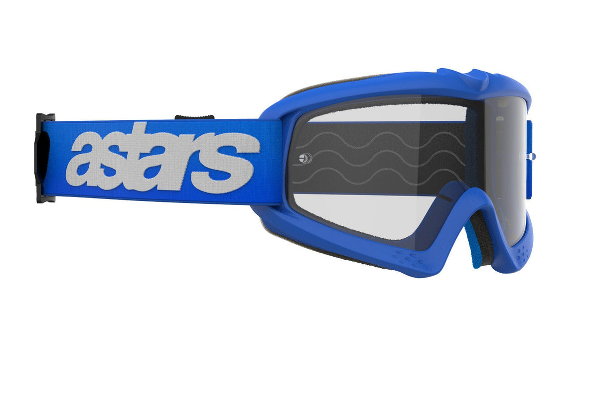 Dětské brýle Alpinestars Vision Youth Blaze modrá, čiré plexi