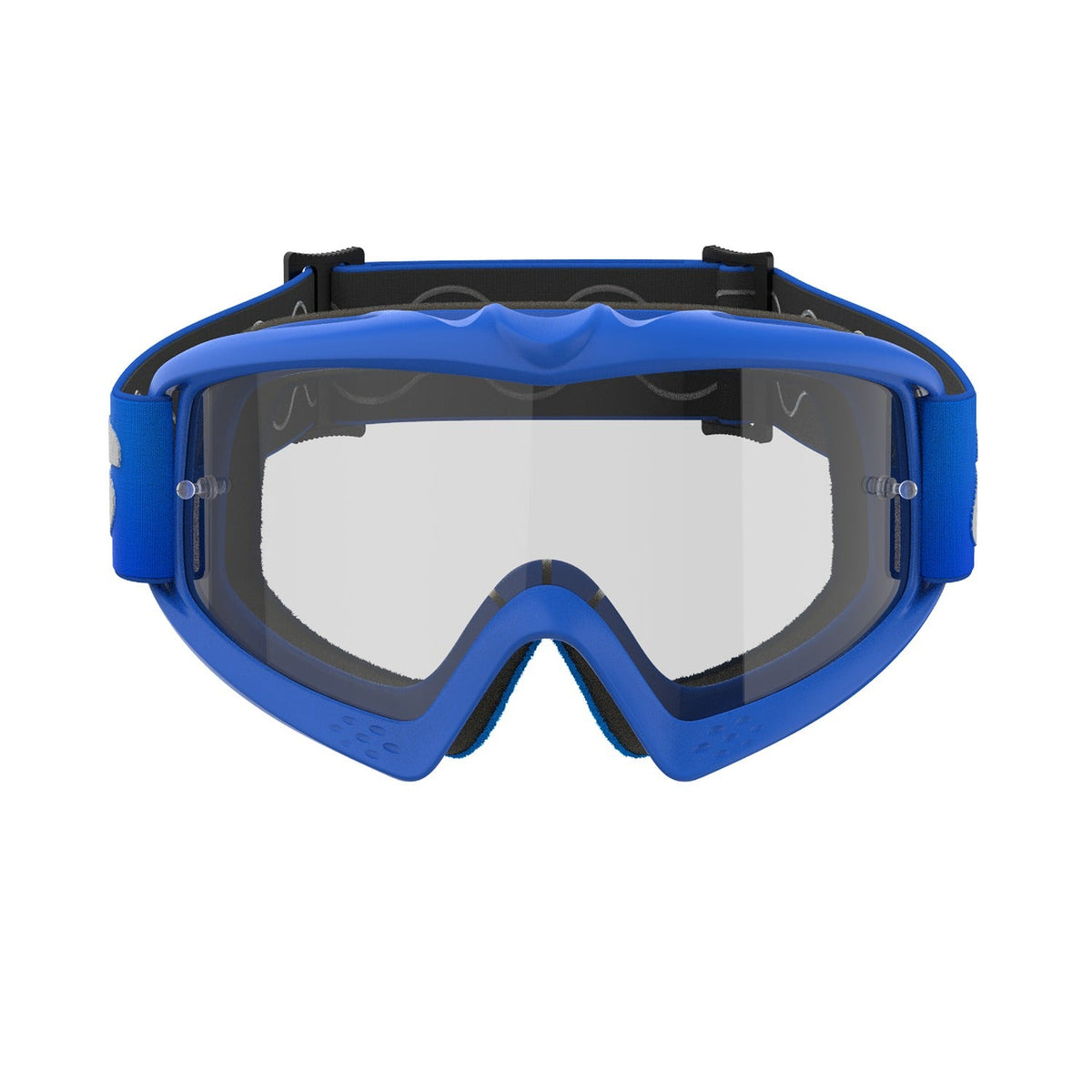 Dětské brýle Alpinestars Vision Youth Blaze modrá, čiré plexi