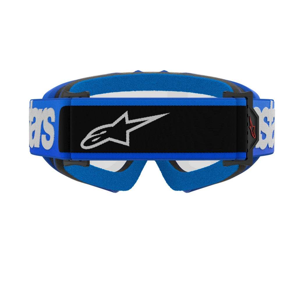 Dětské brýle Alpinestars Vision Youth Blaze modrá, čiré plexi