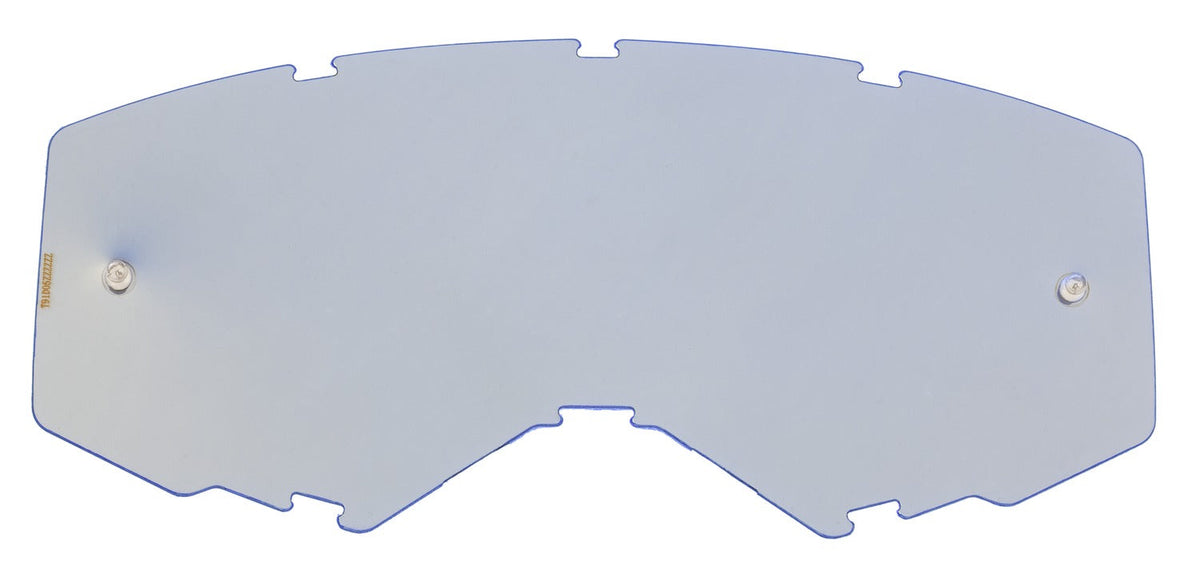 Dětská plexi Fly Racing Focus/zone modré chromové