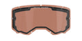 Plexi pro brýle Alpinestars Vision 8/5/3 dvojité antifog oranžovo hnědá afterburn