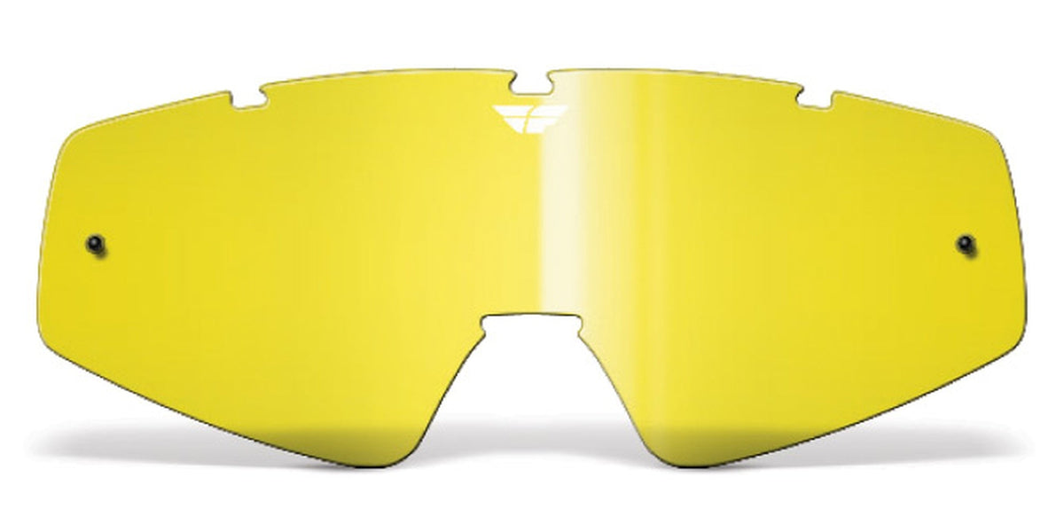 Plexi pro brýle Fly Racing Zone/Focus žluté
