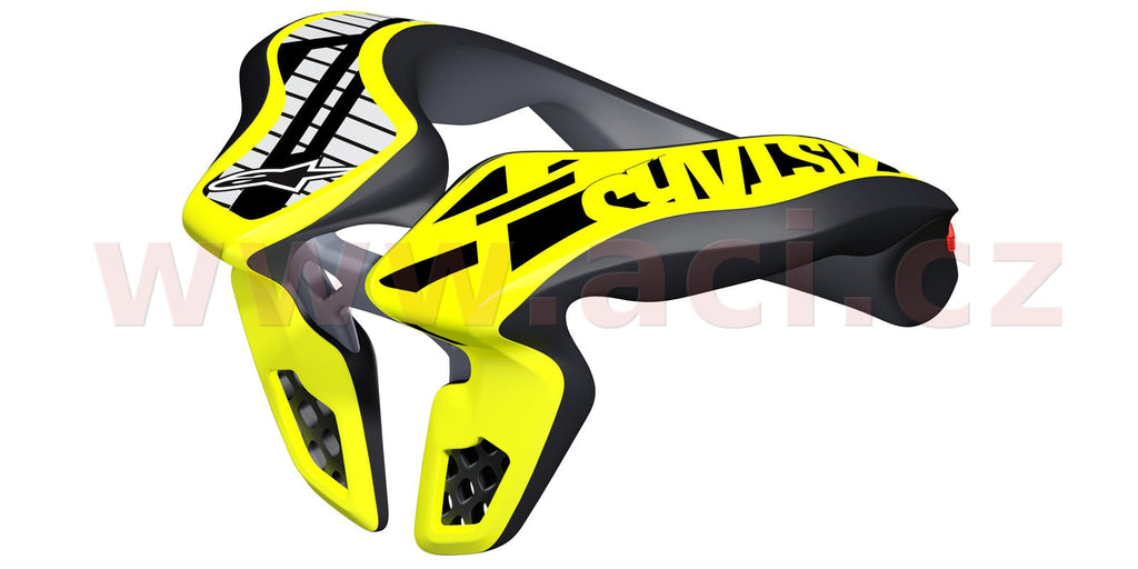Dětská krční chránič Alpinestars Neck Support Youth žlutý fluo/černý