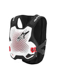 Airbagová vesta Alpinestars TECH-AIR®MX Plasma system bílá/černá/červená, nekompatibilní pro downhill algoritmus