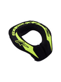 Dětská nákrčník Alpinestars Sequence Youth žlutá fluo/černá