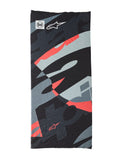 Nákrčník Alpinestars Buff Mogress camo/černá/červená fluo/šedá