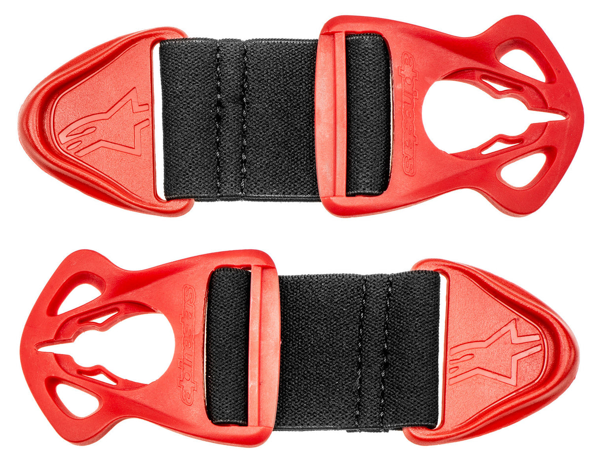 Náhradní popruh s přezkami pro chrániče Alpinestars A-10 V2 verze 2, krátký pásek, 1 pár